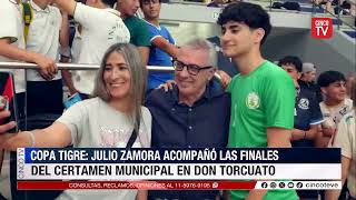 CINCO TV  Copa Tigre Julio Zamora acompañó las finales del certamen municipal en Don Torcuato [upl. by Jamal]