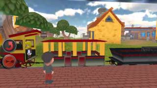 3D Train For Kids  Free Train Game [upl. by Jennilee161]