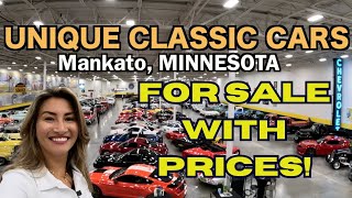 UNIQUE CLASSIC CARS SHOWROOM MINNESOTA CARS FOR SALE [upl. by Lloyd]