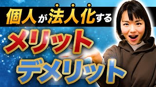 【法人化】の落とし穴！税金節税の予定が、個人のままで良かった…！ [upl. by Roinuj]