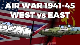 Eastern vs Western Front  WW2 Air War [upl. by Modesty842]