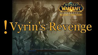 Vyrins Revenge  WOW Classic Quest  SoD World of Warcraft Classic [upl. by Yasui474]