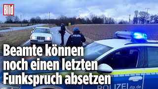 Kusel in RheinlandPfalz Zwei Polizisten bei Verkehrskontrolle erschossen [upl. by Boykins]