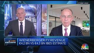 wienerberger CEO Heimo Scheuch live on CNBC on wienerbergers Fullyear results 2023 📈🌎🧱 [upl. by Carlos518]