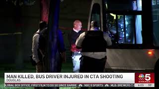 Fight on CTA bus ends in deadly shooting that wounded bus driver [upl. by Ynney259]