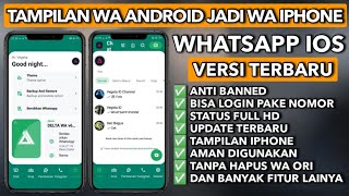 Whatsapp IOS  Delta Whatsapp Versi Terbaru 🔥 [upl. by Gabbey]