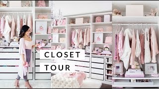 CLOSET TOUR SLMissGlam💕 [upl. by Tutto]