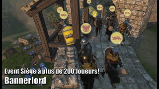 Bannerlord  Event siege sur le serveur du 14e [upl. by Ecnarret]