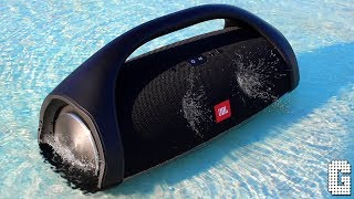 JBL Boombox Review  INSANE EXTREME BASS [upl. by Meakem258]