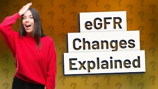 Does eGFR change over time [upl. by Eba]