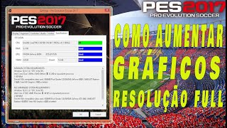 Pes 2017Pes 2013 como aumentar qualidade gráfica  Resolução FULL HD QUALIDADE HIGH 2023 [upl. by Elocyn]