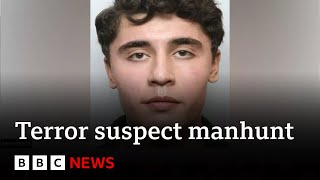 Huge UK manhunt for escaped terror suspect  BBC News [upl. by Damian875]