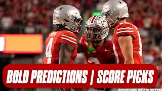 Bold Predictions for Buckeyes in topfive showdown against unbeaten Indiana  Ohio State football [upl. by Sesiom]