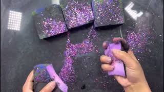 soft dyed bsn gym chalk crush asmr  gym chalk edit  bsn  powdery chalk asmr  satisfying chalk [upl. by Iridis]