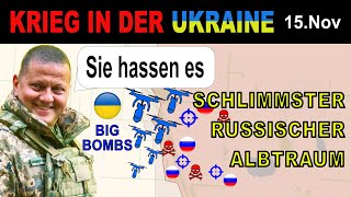 15Nov ENTFESSELT DEN KRAKEN  SCHWERE ANGRIFFSOKTOKOPTER im Einsatz  UkraineKrieg [upl. by Zirkle875]