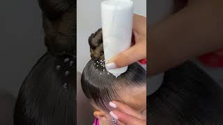 New Hair Style Tutorial short HairTutorial Hairstyles HairCare haircolor hair haircut [upl. by Azeria]