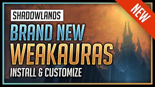 New Shadowlands WeakAuras for All 12 Classes  World of Warcraft Shadowlands [upl. by Eunice]