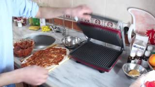 lahmacun tost makinesinde nasıl yapılır [upl. by Brockie]