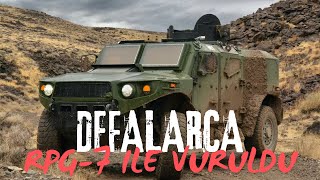 Sıcak çatışma  Zırhlı araca defalarca roket atılıyor specialforces army military [upl. by Eiro]