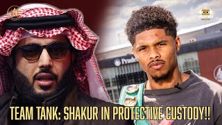 TEAM GERVONTA DAVIS TURKI ALALSHIKH IS PROTECTIVE CUSTODY FOR SHAKUR STEVENSON [upl. by My989]