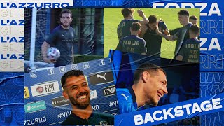 Backstage Azzurri Campioni dEuropa  EURO 2020 [upl. by Veradis]