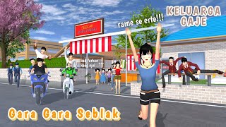 KELUARGA GAJE GARA GARA SEBLAK  DRAMA SAKURA SCHOOL SIMULATOR [upl. by Thorn]