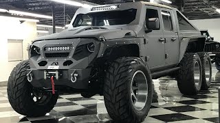 Custom 6x6 Jeep Gladiator Apocalypse [upl. by Ytsur644]