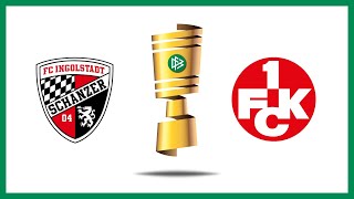 Ingolstadt vs 1 FCK  Highlights  Highlights  DFB Pokal 202425 [upl. by Derwood]