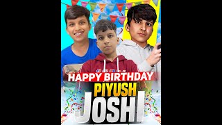 PIYUSH JOSHI KA BIRTHDAY ❤ BIRTHDAY SPECIAL ┃🔴LIVE🔴 [upl. by Kam]