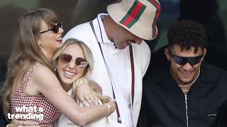 Taylor Swift Faces BACKLASH After Cozying Up with Brittany Mahomes [upl. by Airamesor527]