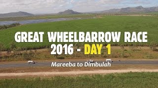 Great Wheelbarrow Race 2016  Official Video  DAY 1 [upl. by Hatfield]