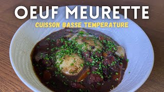 Oeuf meurette façon parfait  cuisson sous vide [upl. by Tuckie192]