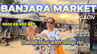 Banjara Market Gurgaon Detail Tour with Shop no New Home Decor Furnishing OCT 2024 ssvlog125 [upl. by Dunning]