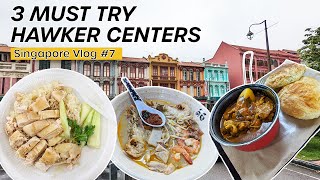 Singapores BEST Hawker Centers  Hong Lim Market  Chinatown Complex  Maxwell Food Centre [upl. by Jolyn]