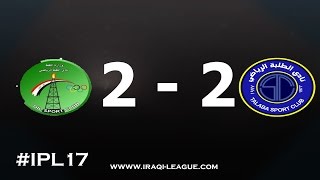 اهداف مباراة الطلبة 22 النفط  الدوري العراقي الممتاز [upl. by Ciccia1]