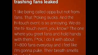 Audio file of BOY24 Hwayoung trashing fans LEAKED [upl. by Lebasi747]