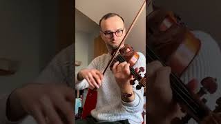 Trying a Stradivari Goldenperiod shorts violinist brahms [upl. by Monteith]