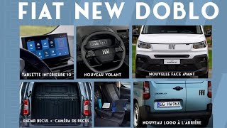 Nouveau Fiat Doblo 2024  intérieureextérieure  مواصفات كاملة لفيات دوبلو الجديدة 🇮🇹🇩🇿💯 [upl. by Lunette]