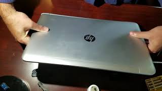 HP Envy 17s017cl disassembly SSD upgrade w instructions [upl. by Inalej]