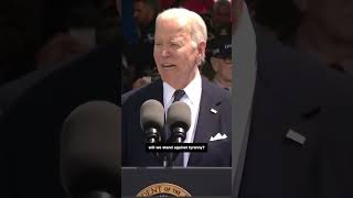 Biden warns about threat to democracy in DDay speech [upl. by Neysa458]