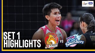 CREAMLINE vs KURASHIKI  SET 1 GAME HIGHLIGHTS  2024 PVL INVITATIONAL CONFERENCE  September 8 2024 [upl. by Selry]