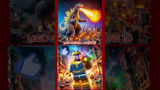 Thử Thách Đố Vui 🧠🍬 Keo Nặng  Thế Giới Lego Lego Godzilla Khổng Lồ Vs Lego Thanos [upl. by Ennaecarg]