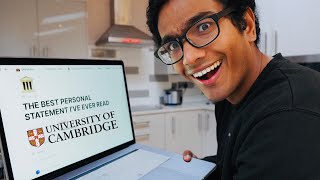 THE BEST PERSONAL STATEMENT IVE EVER READ Cambridge University Example [upl. by Draude29]