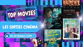 Les Sorties au Cinéma du 02 Octobre 2024 [upl. by Aihsekan]