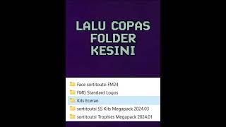 CARA GANTI KITS FOOTBALL MANAGER 2024  Part 1 games FM24 footballmanager2024 turorial steam [upl. by Eneg178]