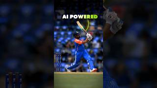 Ai powerd bat use in cricket 😱 shorts [upl. by Winfrid]