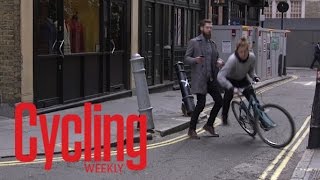 No helmet No problem  The Hövding Airbag  Cycling Weekly [upl. by Sigismondo]