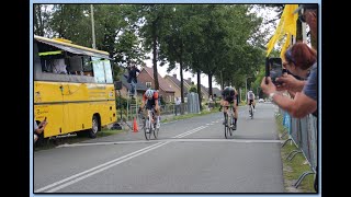 Omloop van het Heidehof  sprint finish [upl. by Davita668]