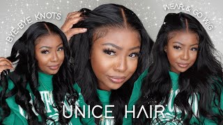 Favorite Glueless Wig For Everyday Girl  Beginner Friendly Ft UNice Hair [upl. by Belford]