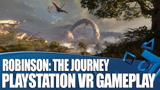 Robinson The Journey Gameplay PS4 VR First Impressions [upl. by Nally568]